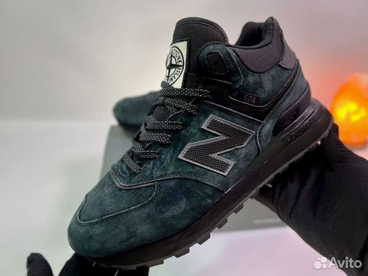 Кроссовки New Balance 574 Stone Island