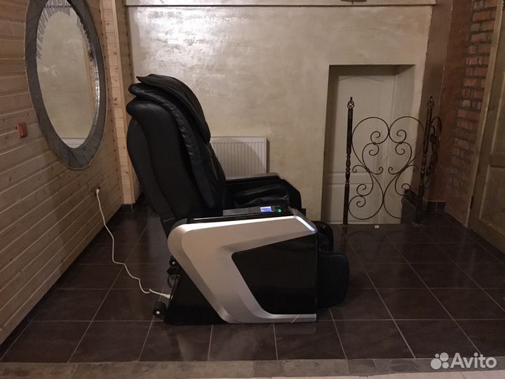 Кресло массажное кожаное