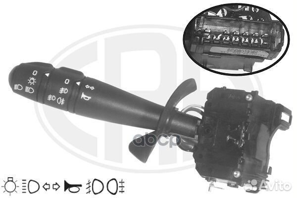 Переключатель подрулевой renault logan/sandero