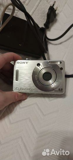Компактный фотоаппарат sony cyber-shot на запчасти