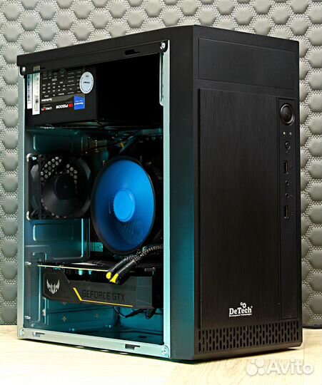 Игровой компьютер Byte-Хeon Xeon E5 2670v3 12ядер/24потоков 500W SSD M.2 SATA 1тб 16GB GeForce GTX 1