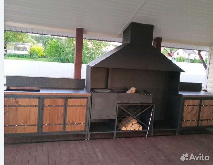 Мангал лофт
