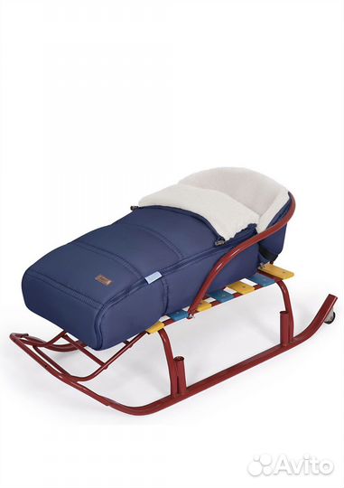 Зимний конверт в коляску до 3 лет на овчине