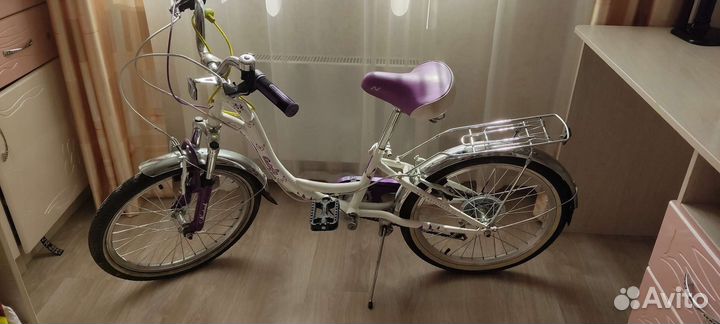 Детский велосипед Novatrack Butterfly 20