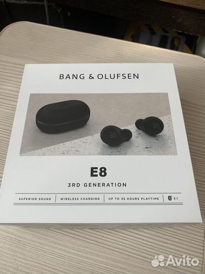 Беспроводные наушники bang olufsen e8