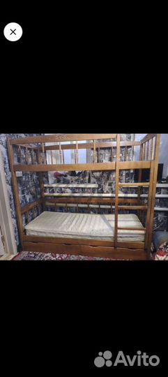 Двухъярусная кровать бу