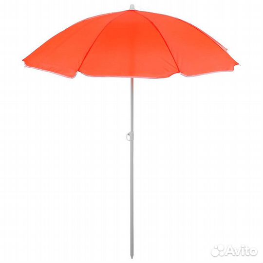 Зонт пляжный «Классика», d150 cм, h170 см, цвет ми