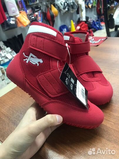 Боксерки Panter Energy красные