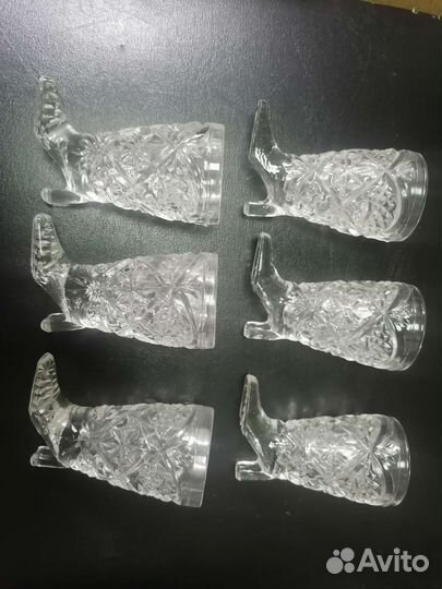 Стопки хрустальные СССР