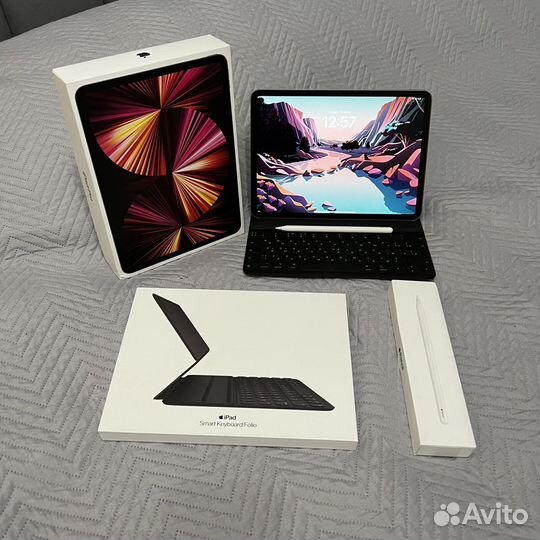 iPad pro 11 2021 m1 128gb (3 поколение) Комплект