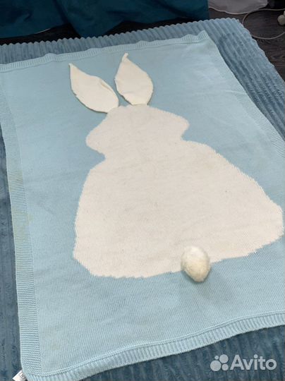 Плед олеяло зайка