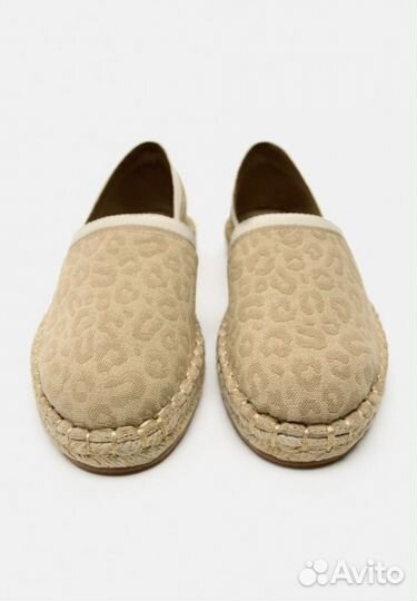 Эспадрильи Zara leopard новые