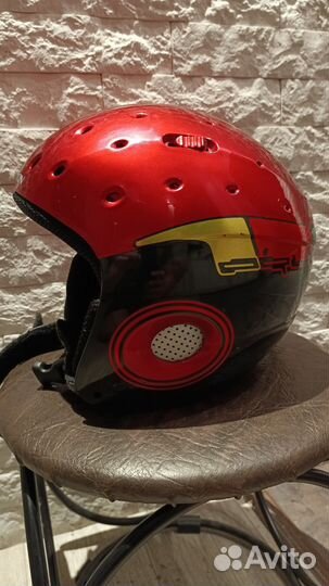 Шлем и очки детские горнолыжные