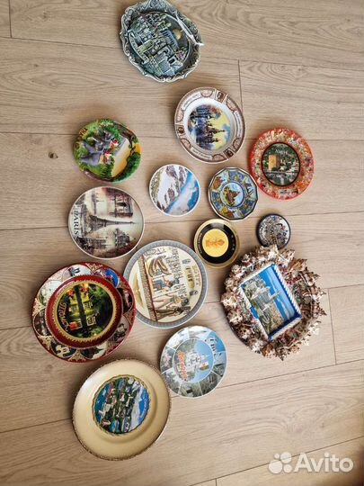 Тарелка настенная керамика