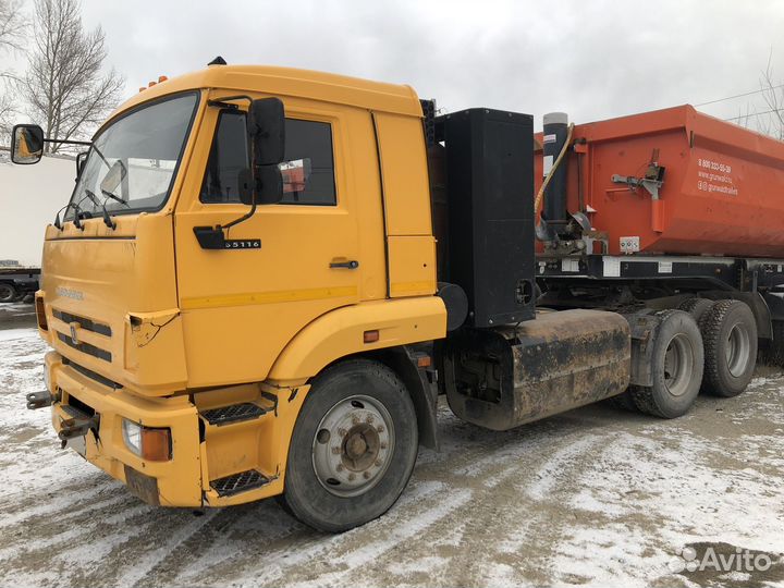 КАМАЗ 65116 с полуприцепом, 2018