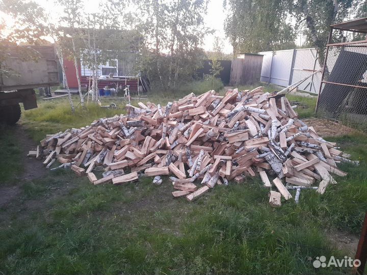 Дрова березовые колотые
