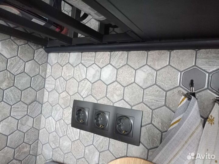 Черный угловой профиль для LED