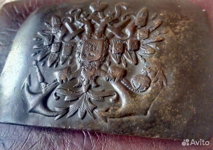 Пряжка царская морская