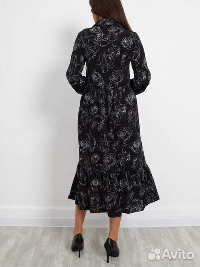 Платье черное
