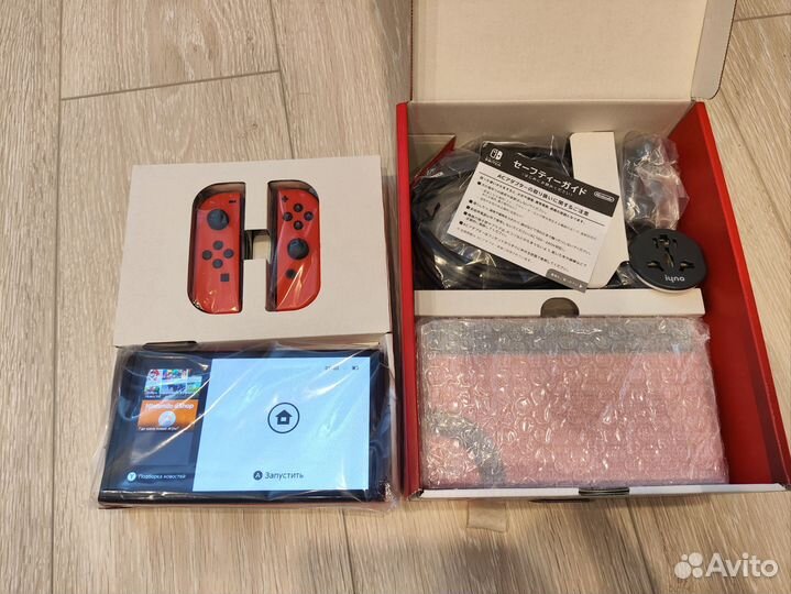 Новая прошитая Nintendo switch oled mario