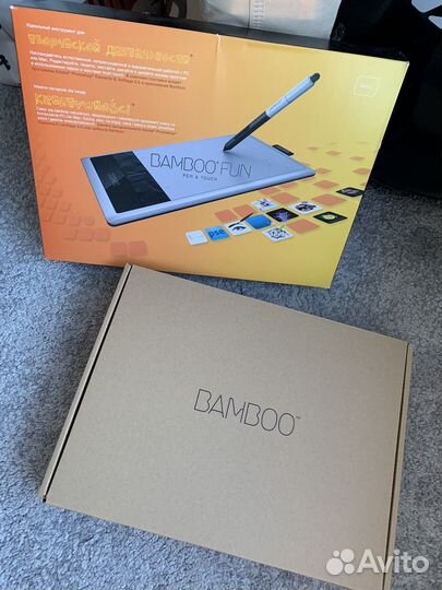 Графический планшет wacom bamboo fun