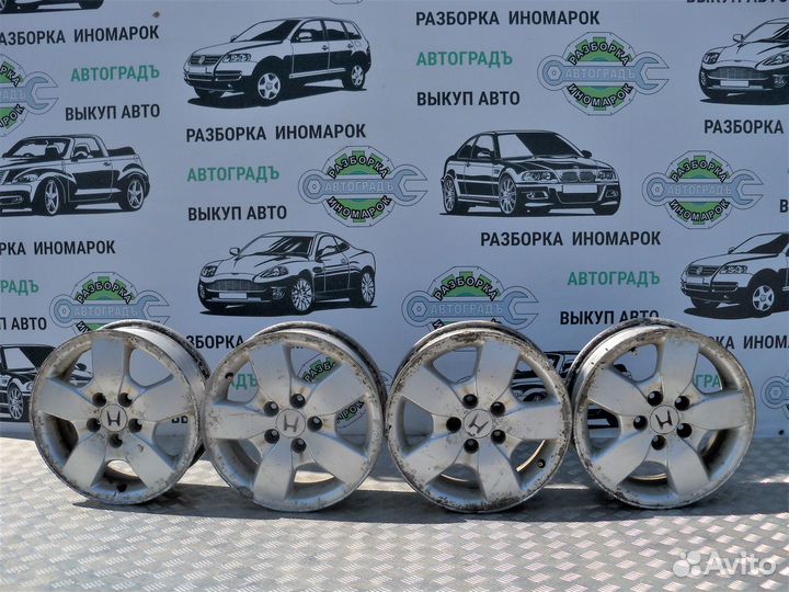 Комплект литых дисков R16 5x114.3 Honda