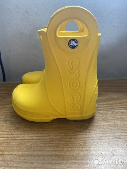 Резиновые сапоги crocs c6