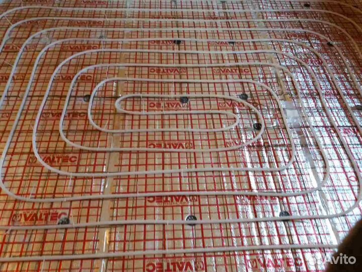 Отопление дома теплым полом