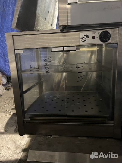 Грили для курицы, Витрины тепловые