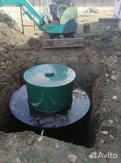 Установка канализации септик под ключ