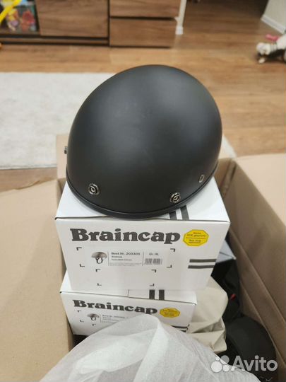 Мотошлем Braincap размеры L и XL