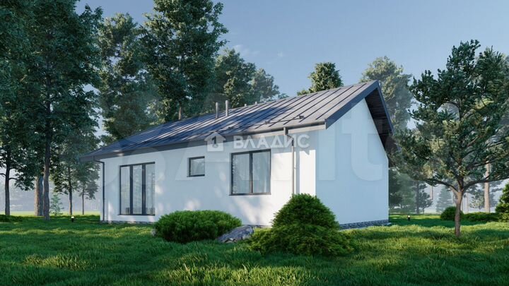 Дом 80 м² на участке 10,9 сот.