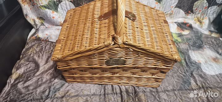 Набор для пикника Dolche Vita в плетёной корзине