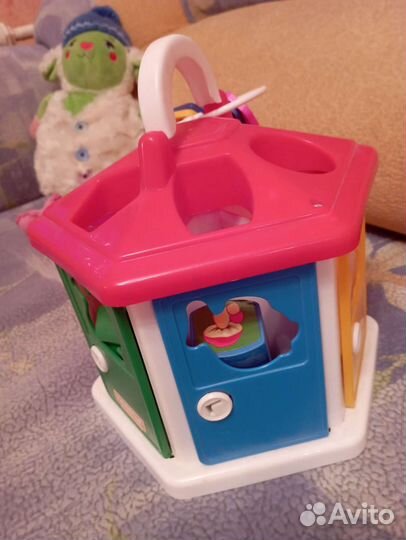 Развивающий кубик baby go