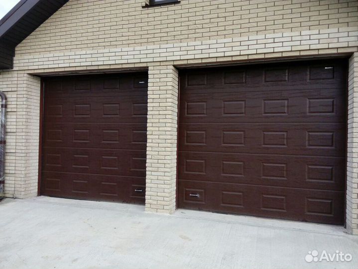 Гаражные секционные ворота / Рольворота