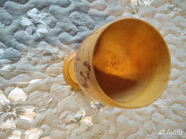 Бокал для вина деревянный