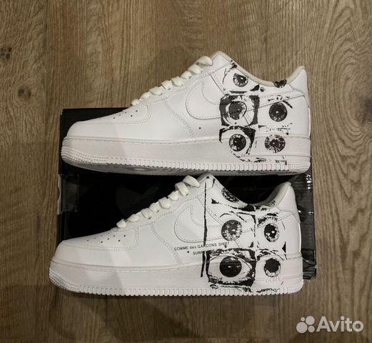 Кроссовки nike air force x cdg supreme оригинал купить в Москве по ...
