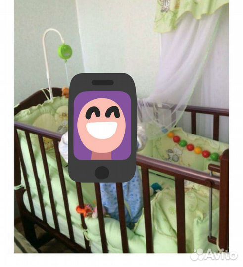 Детская кровать от 0 до 3 лет бу