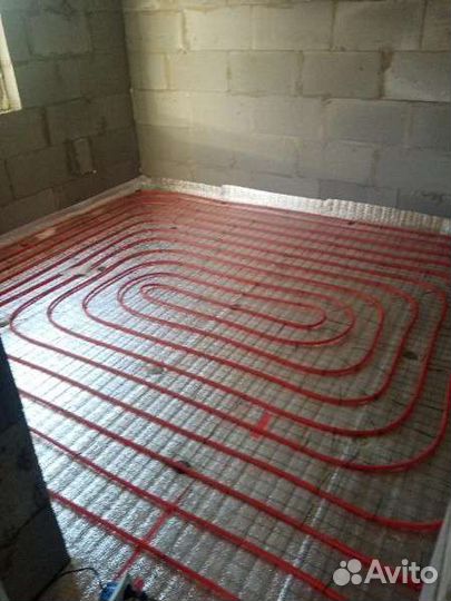 Монтаж систем отопления, водоснабжения, тёплый пол