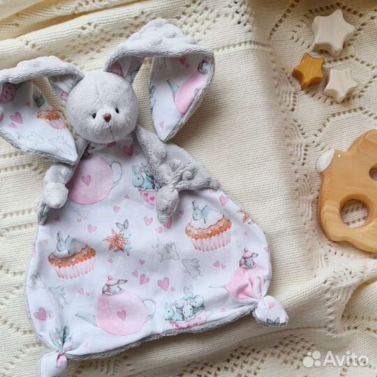 Игрушка комфортер зайка олененок дино лисичка