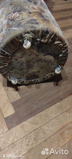 Пуфик на колесиках