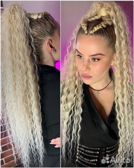 Брейды, Афрохвост, Афрокосы