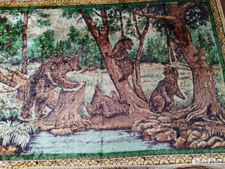 Плюшевый коврик 