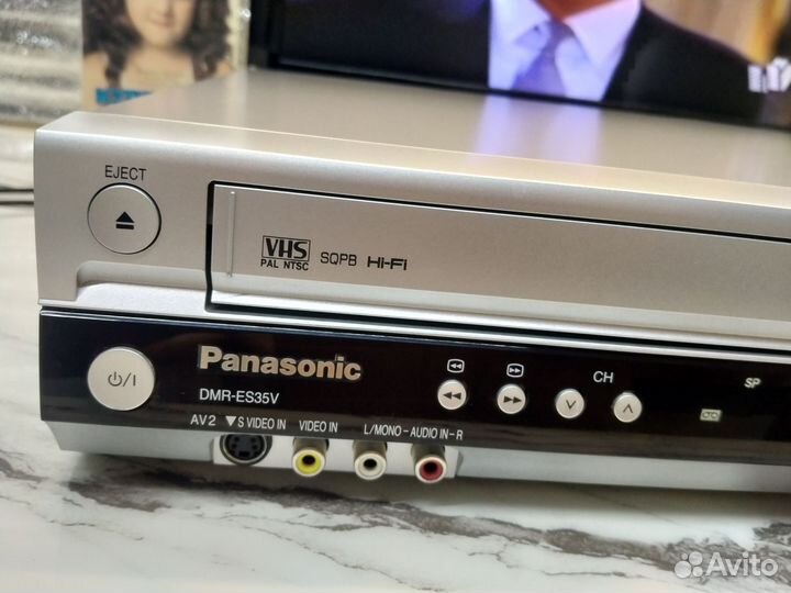 DVD Recorder VCR Panasonic DMR-ES35 Оцифровка VHS