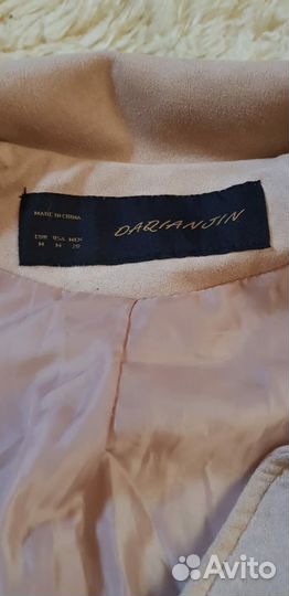 Замшевая куртка косуха размер 40 на девочку S