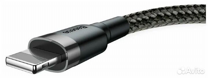 Кабель USB - 8 pin Baseus Cafule, 0.5м, 2.4A, цвет