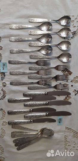 Набор,мельхиор,хмель, Реж, Кристалл