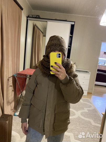 Шапка и снуд женский