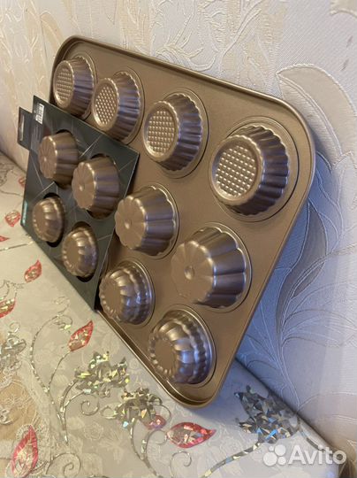 Формочки для выпечки кексов