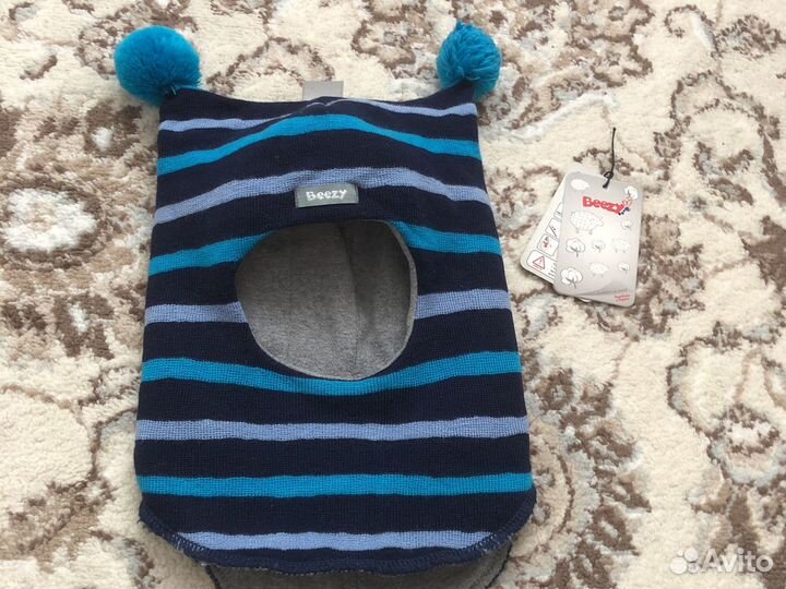 Шапка шлем beezy 3-4 года